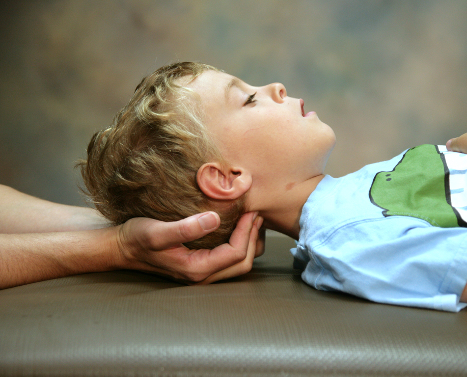 Suboccipital Release. Photo from Karen T. Snider, DO, MS, FAAO, FNAOME, used with permission.